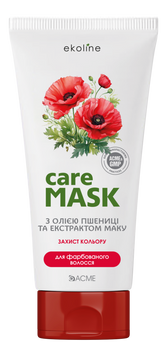 Маска-догляд 2в1 ACME "EkoLine" для фарбованого волосся, 200 мл 31361 фото