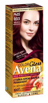 Avena Gloss &ndash; стійка крем-фарба для волосся 033 Махагон 31210.033-2 фото