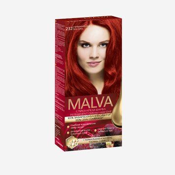"MALVA" &ndash; cтійка крем-фарба для волосся Червоний корал 23240.232 фото
