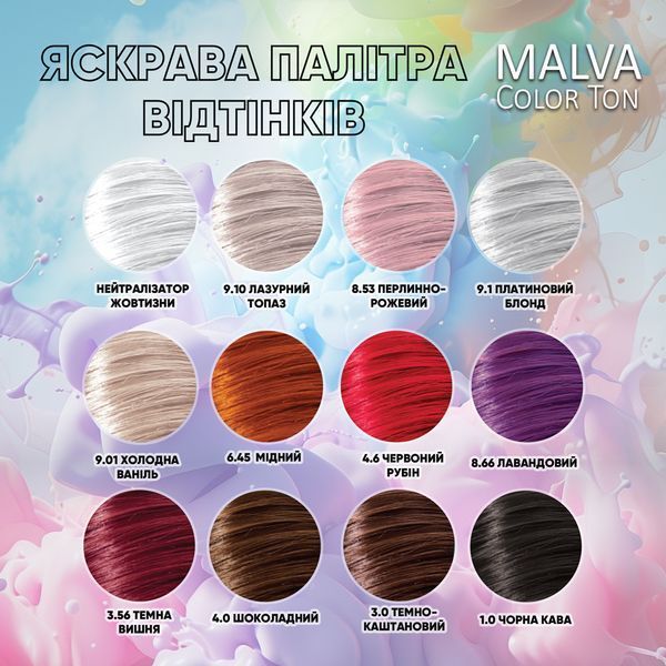 "MALVA "COLOR TON" - тонуючий бальзам для волосся nejtralizator-zhovtyzny 31409.004 фото