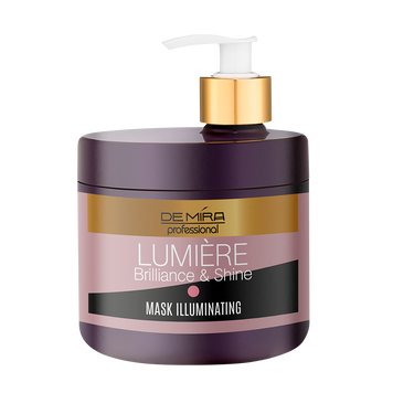 Маска для інтенсивного блиску та відновлення "DeMira Professional" LUMI&Egrave;RE Illuminating, 500 мл 32573 фото