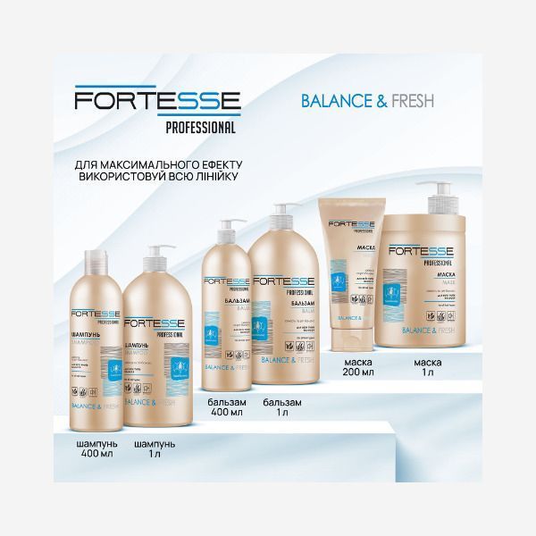 Маска FORTESSE BALANCE&FRESH, 200 мл 500199 фото
