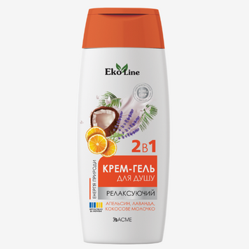 Крем-гель для душу 2в1 ACME &laquo;EkoLine&raquo; BODY релаксуючий, 250 мл 31339 фото