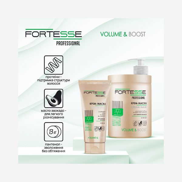 Крем-маска FORTESSE VOLUME&BOOST,1000 ml 12031 фото